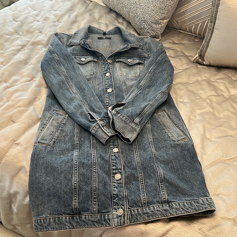 7 for All Mankind Jean Dress or Duster